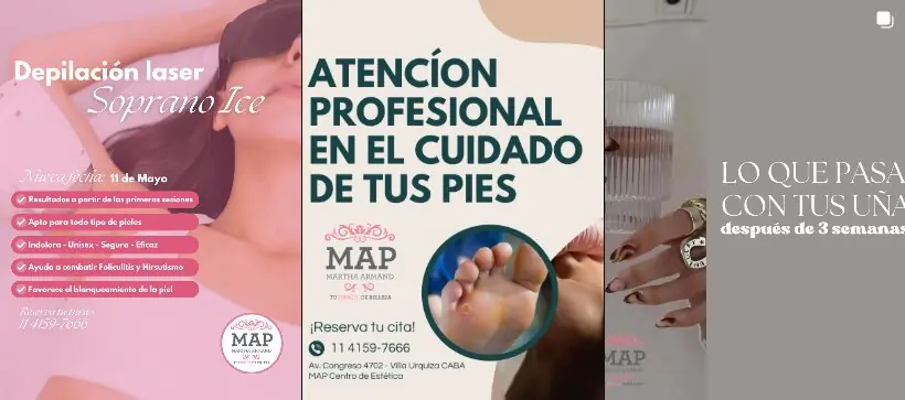 Redes sociales de MAP antes del ordenamiento