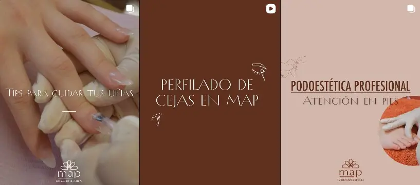 Redes sociales de MAP con calendario y sistema de marca